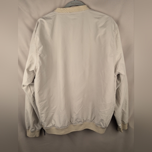 Tres Bien large beige pullover, two pockets, 1 side zipper on side, cuffs clean - Picture 4 of 9